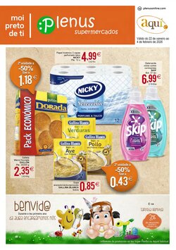 Folleto promocional de Supermercados Aquí válido desde el 22/01/2026 - Página 1.
