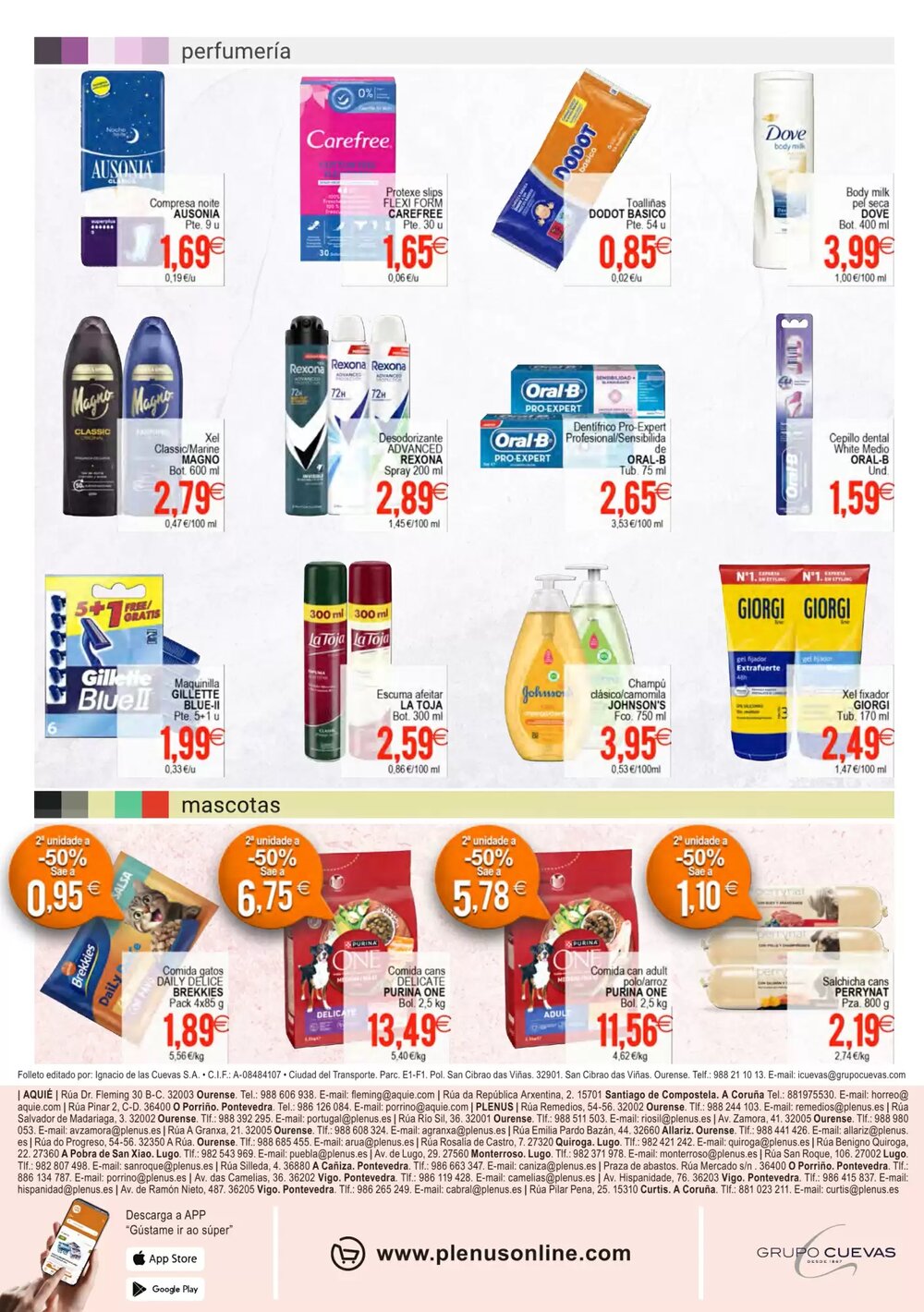 Folleto promocional de Plenus Supermercados válido desde el 22/01/2026 - Página 8.