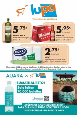 Folleto promocional de Lupa válido desde el 22/01/2026 - Página 1.