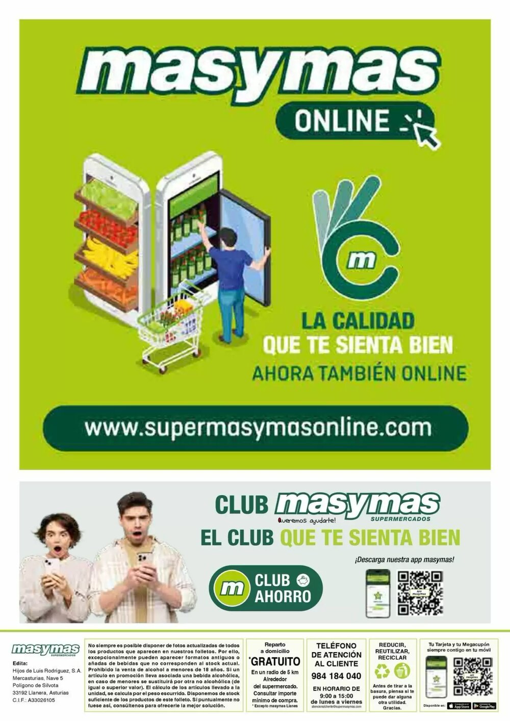 Folleto promocional de Masymas válido desde el 22/01/2026 - Página 7.