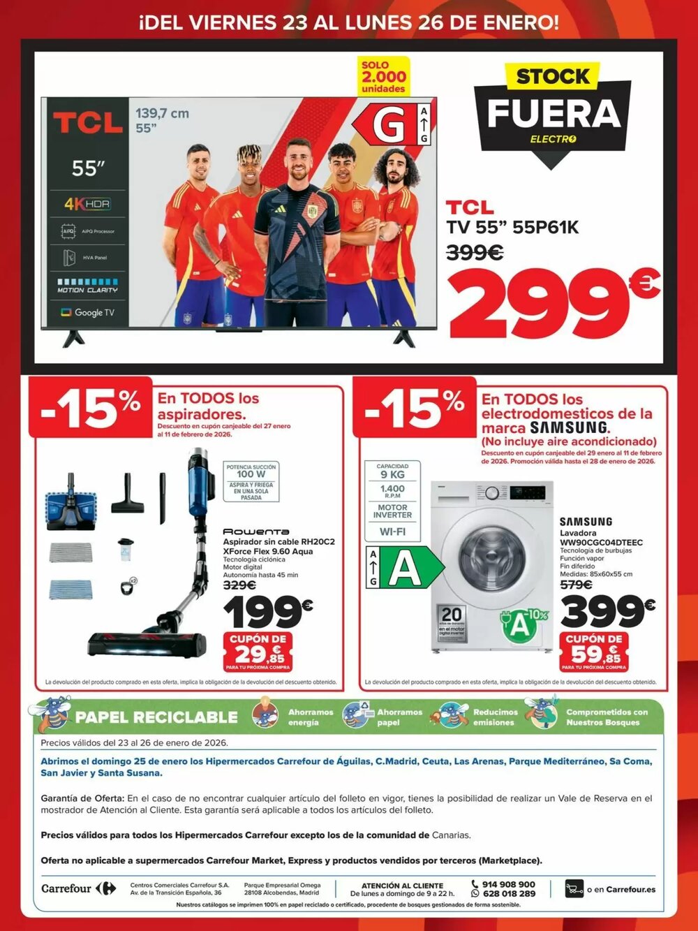 Folleto promocional de Carrefour válido desde el 23/01/2026 - Página 4.
