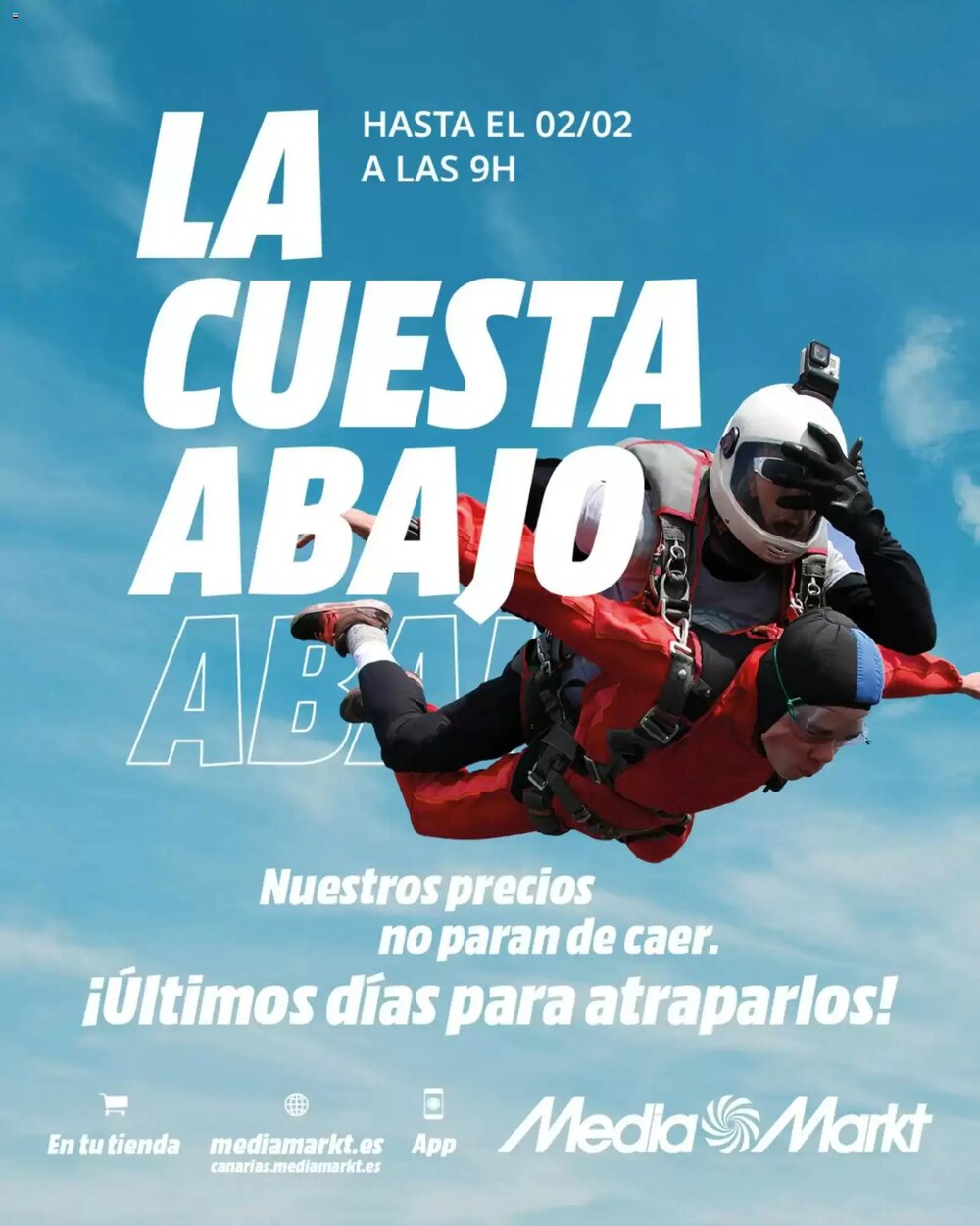 Folleto promocional de MediaMarkt válido desde el 23/01/2026 - Página 1.