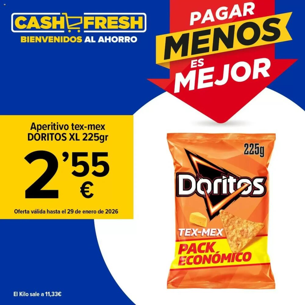 Folleto promocional de Cash Fresh válido desde el 23/01/2026 - Página 2.