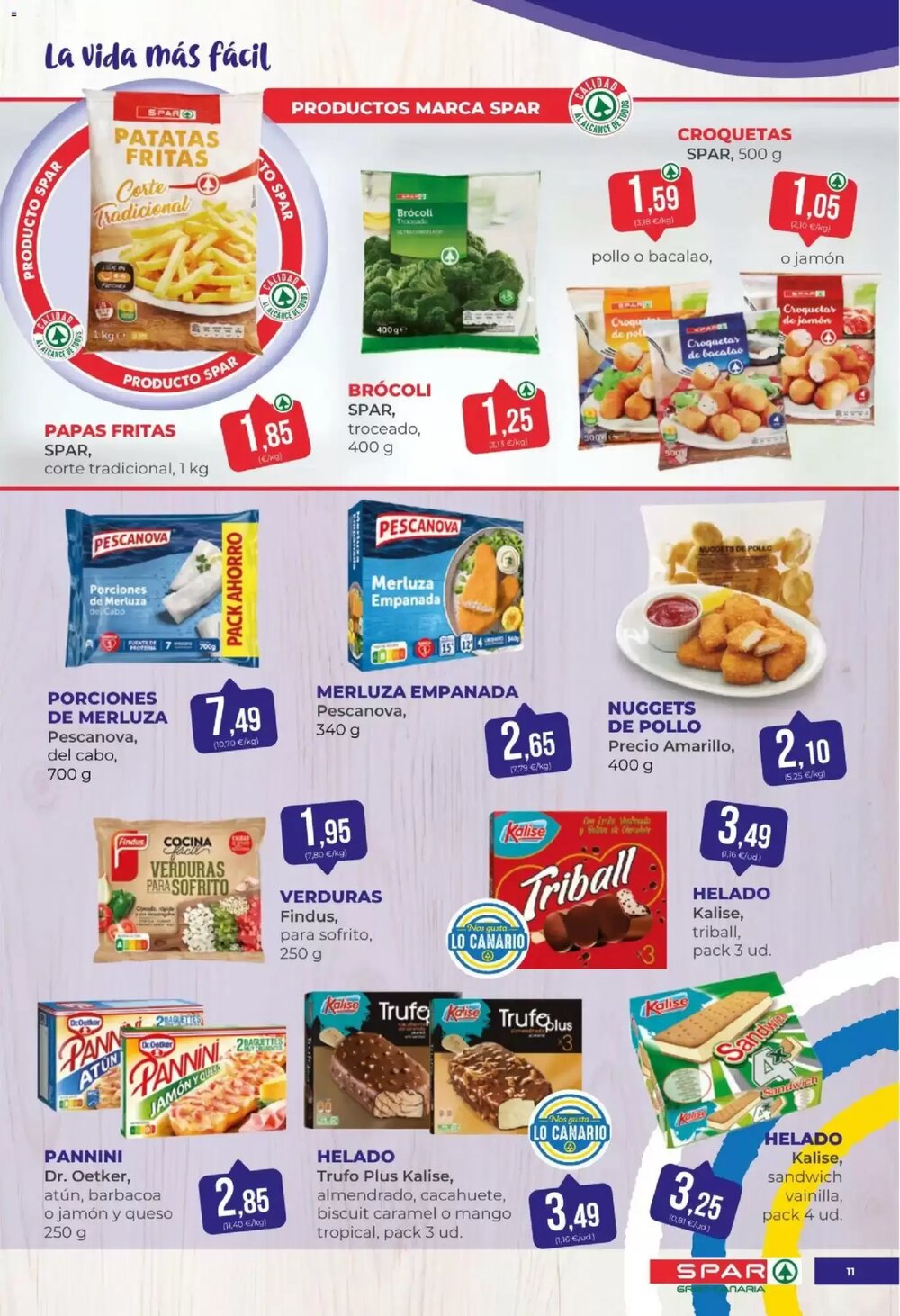 Folleto promocional de SPAR Gran Canaria válido desde el 23/01/2026 - Página 11.