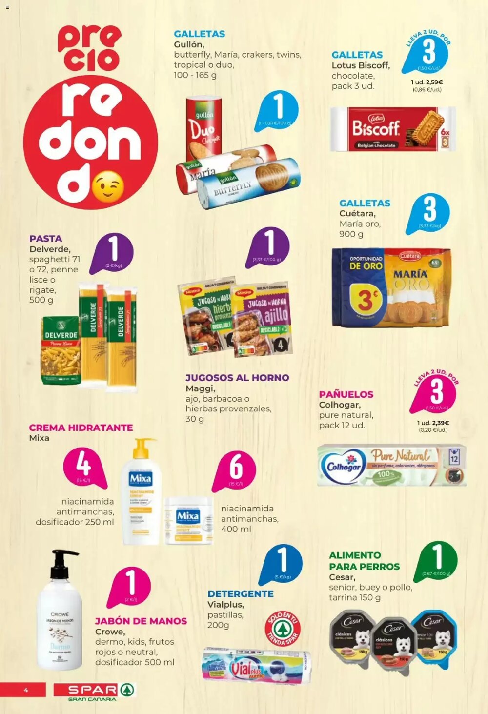 Folleto promocional de SPAR Gran Canaria válido desde el 23/01/2026 - Página 4.