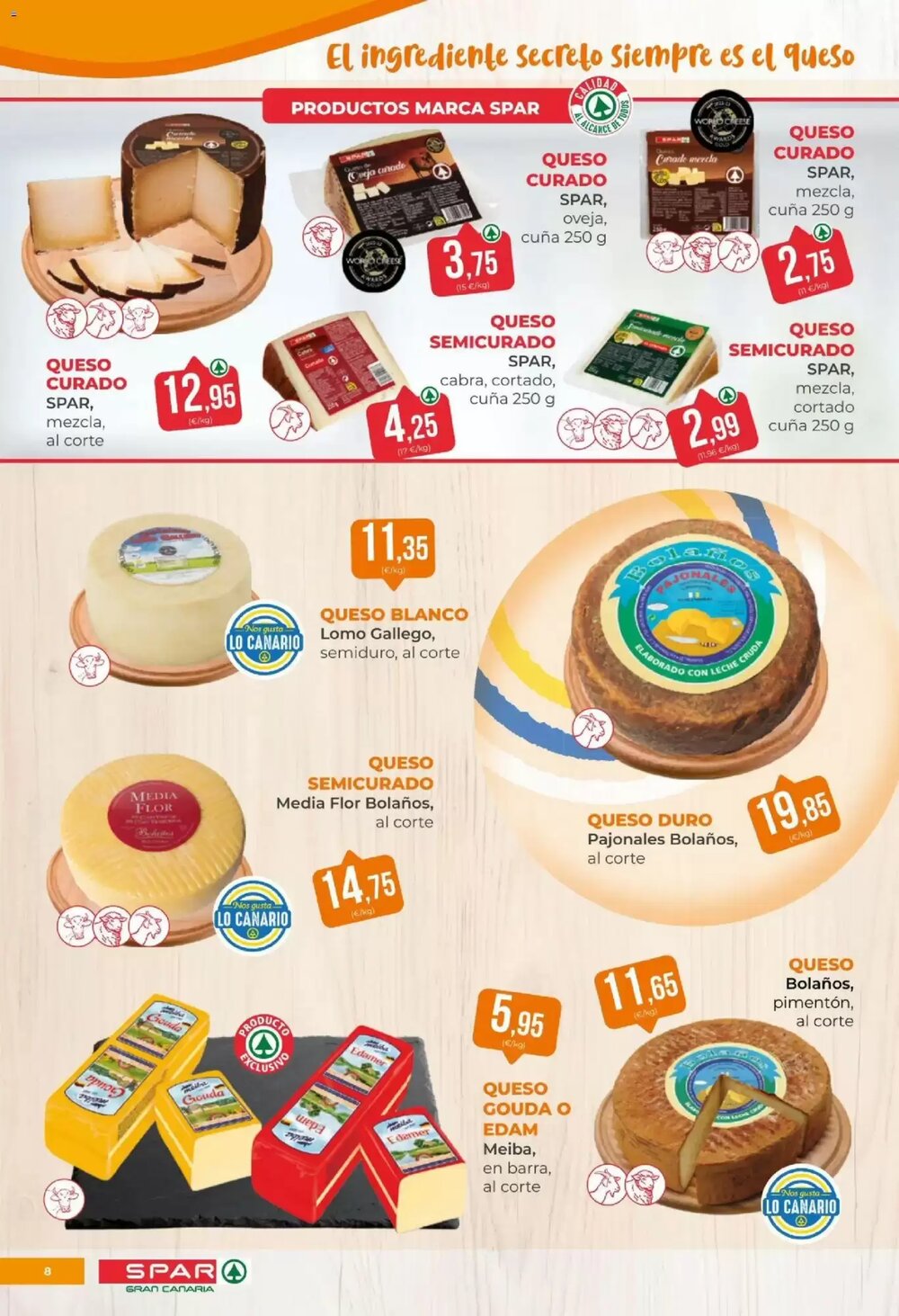 Folleto promocional de SPAR Gran Canaria válido desde el 23/01/2026 - Página 8.