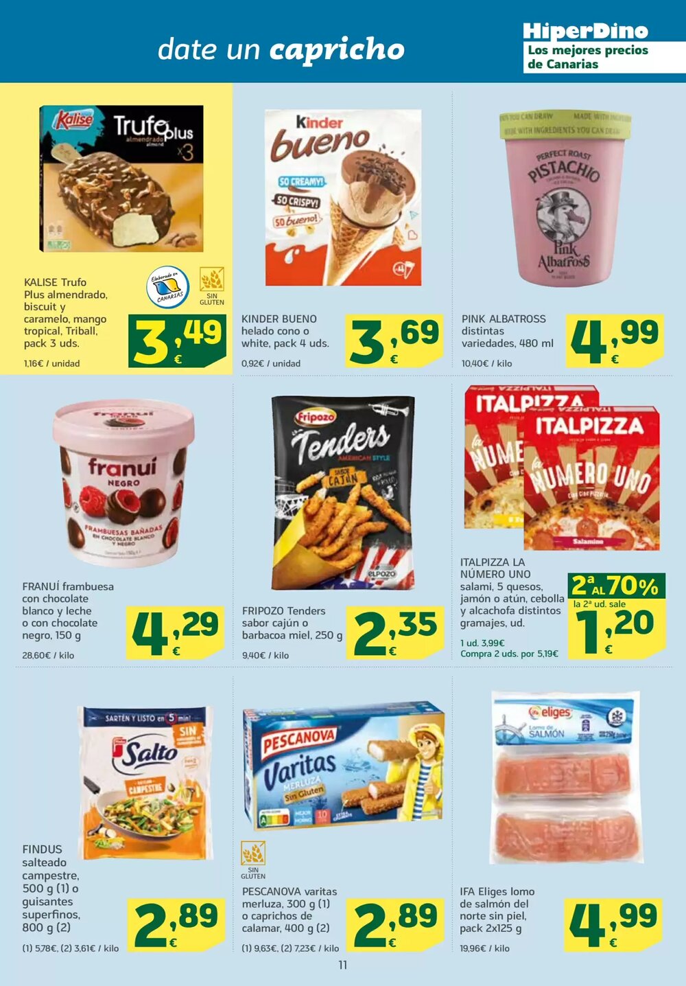 Folleto promocional de HiperDino válido desde el 23/01/2026 - Página 11.