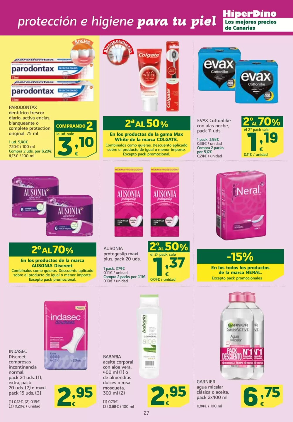 Folleto promocional de HiperDino válido desde el 23/01/2026 - Página 27.