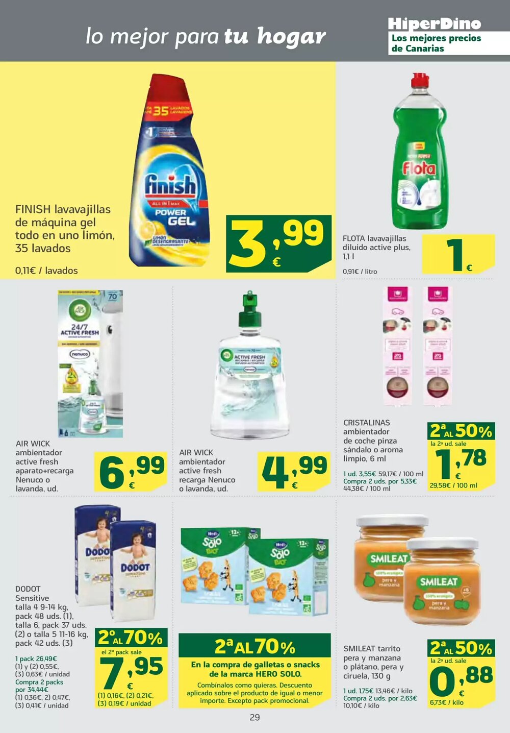 Folleto promocional de HiperDino válido desde el 23/01/2026 - Página 29.