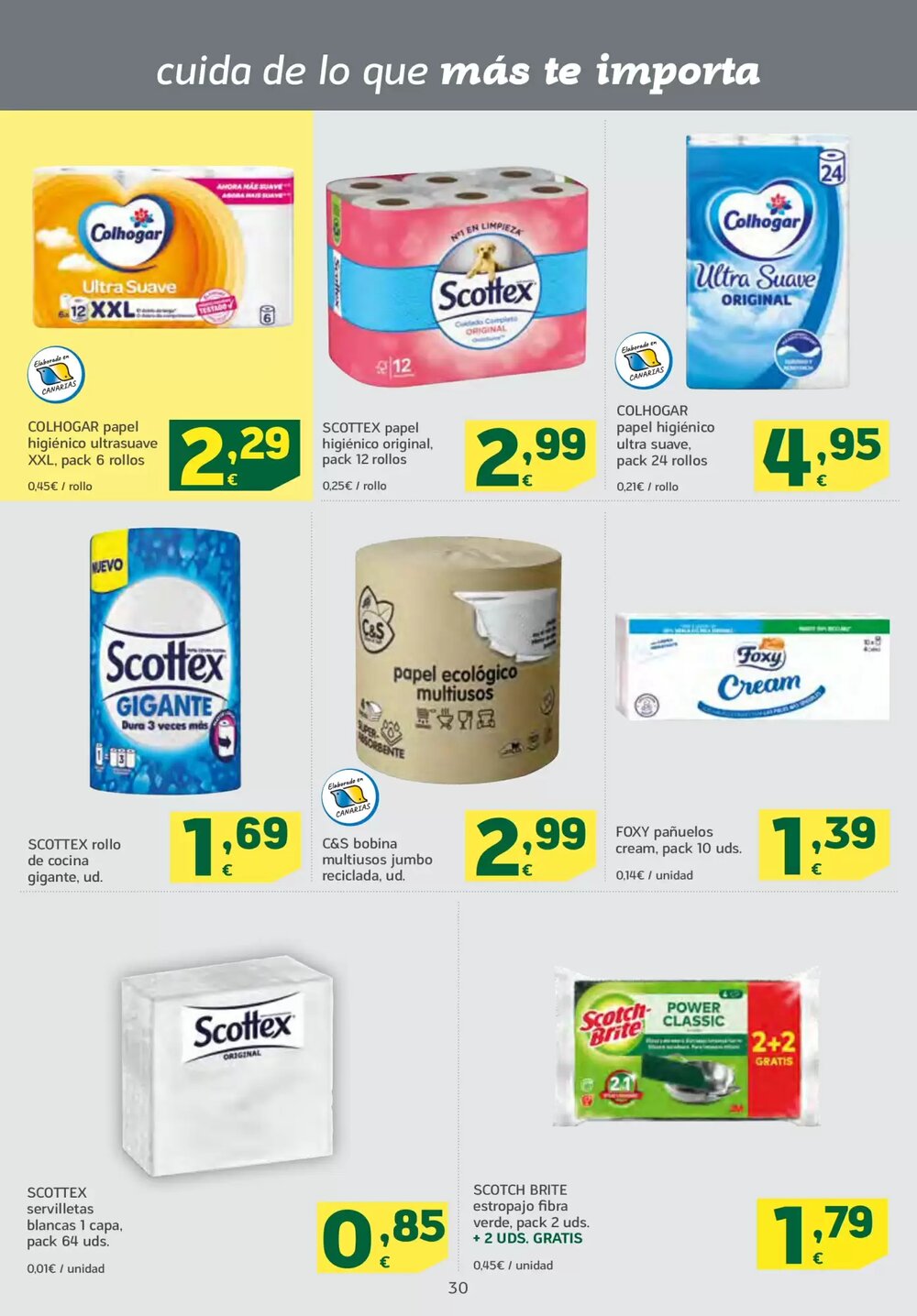 Folleto promocional de HiperDino válido desde el 23/01/2026 - Página 30.