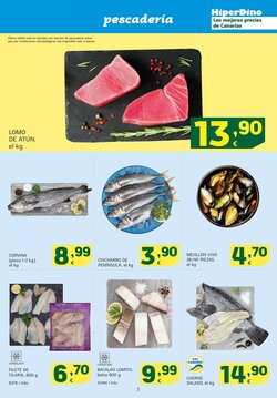 Folleto promocional de HiperDino válido desde el 23/01/2026 - Página 3.