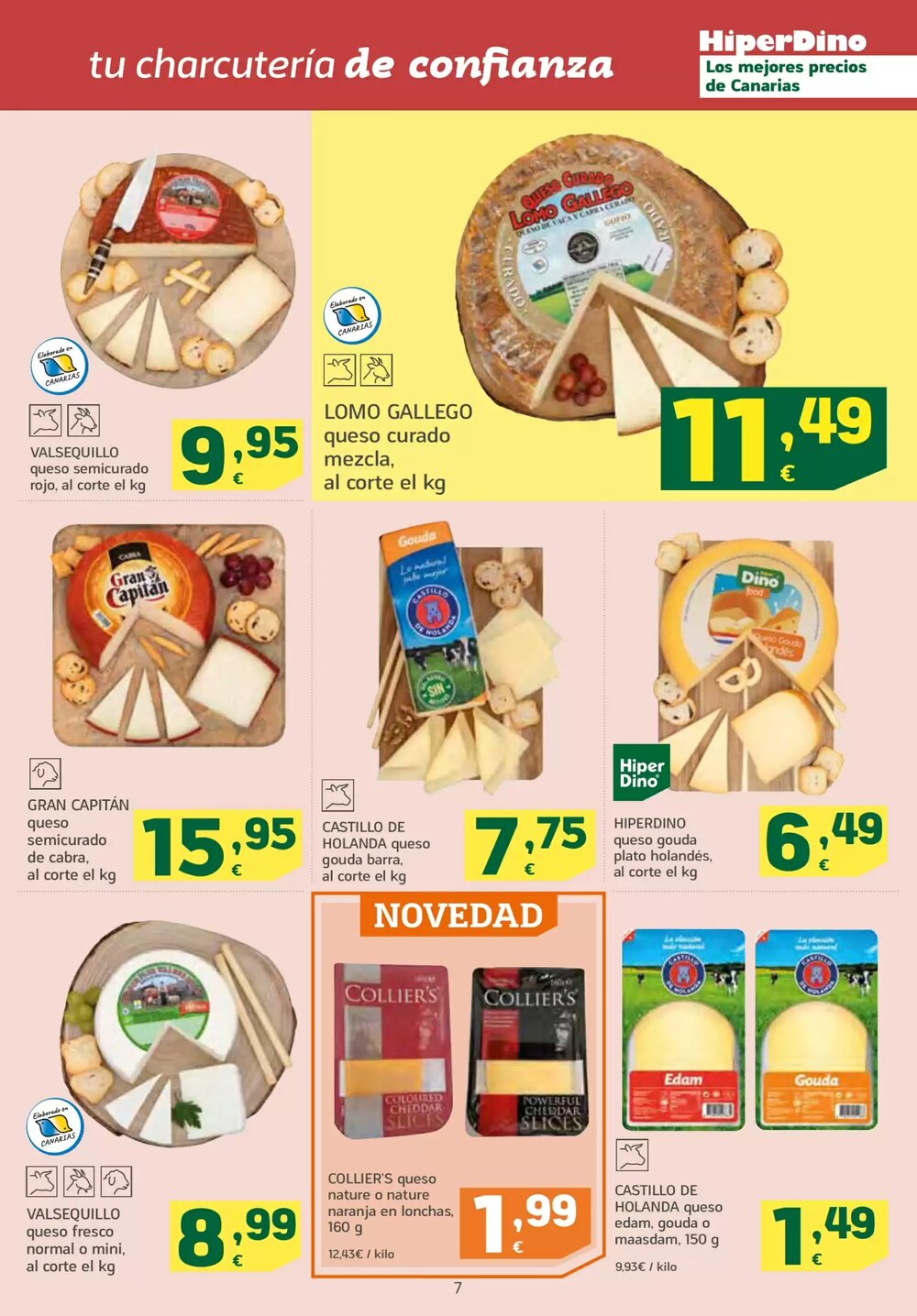 Folleto promocional de HiperDino válido desde el 23/01/2026 - Página 7.