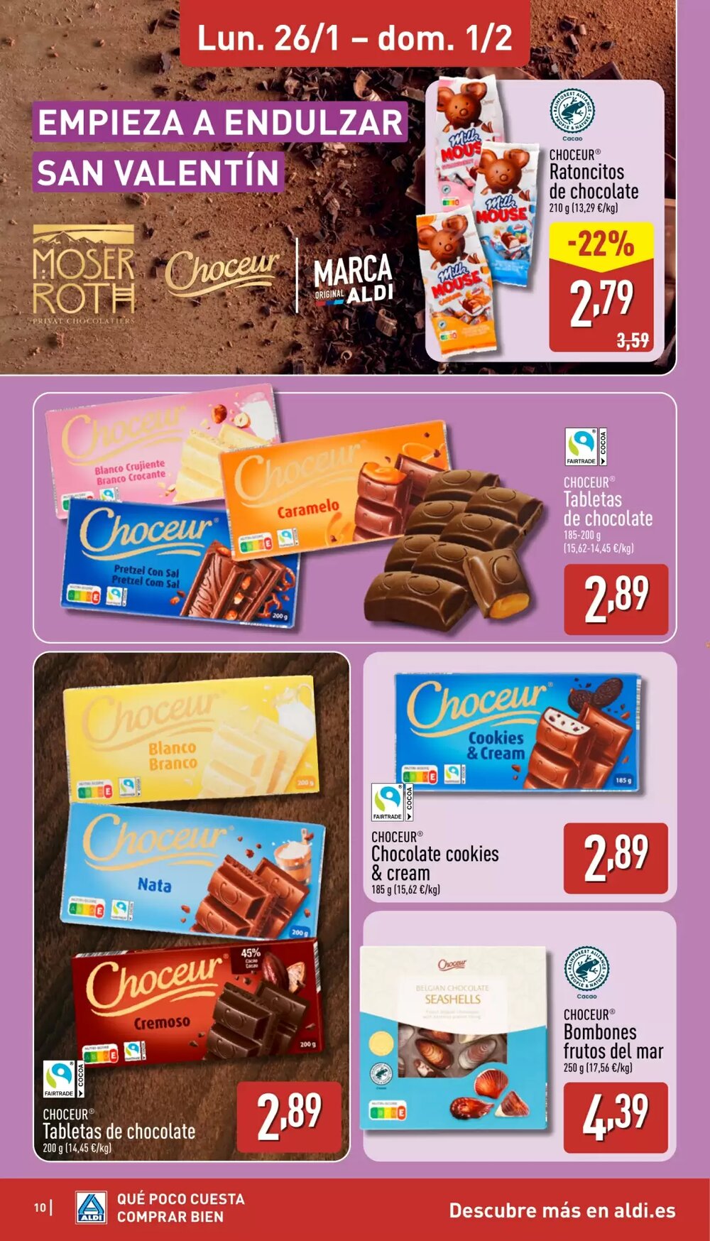 Folleto promocional de ALDI válido desde el 26/01/2026 - Página 10.