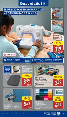 Folleto promocional de ALDI válido desde el 26/01/2026 - Página 17.