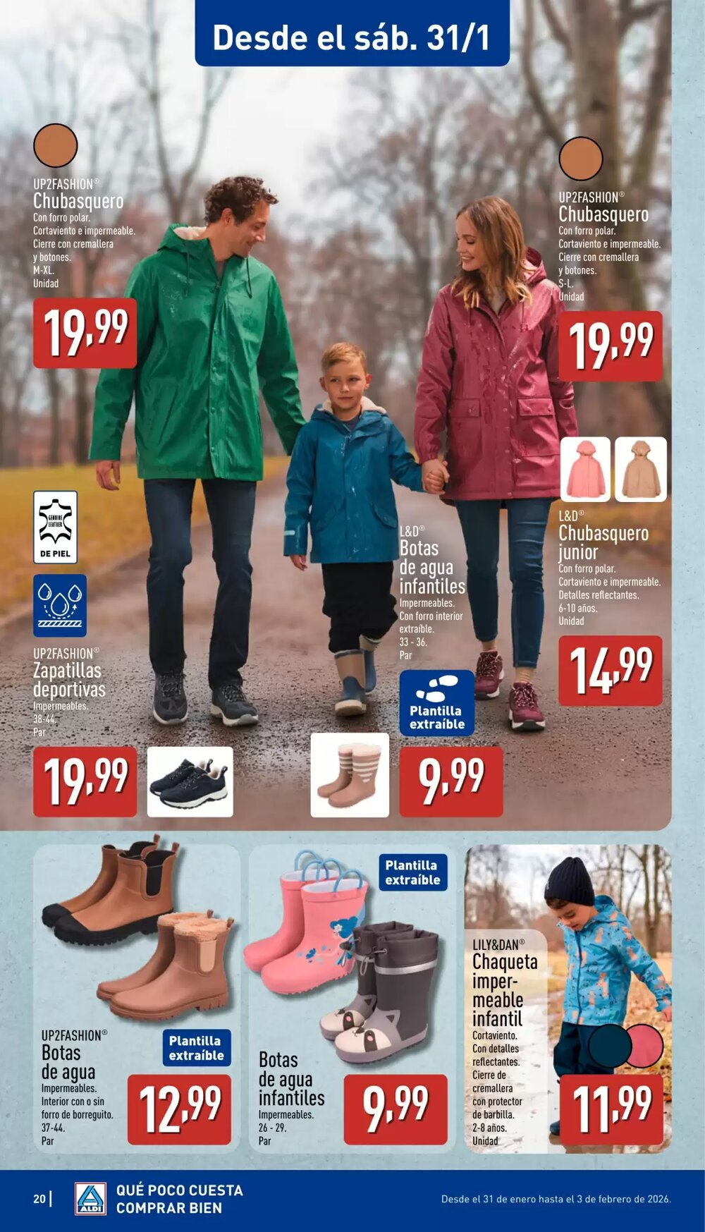 Folleto promocional de ALDI válido desde el 26/01/2026 - Página 20.