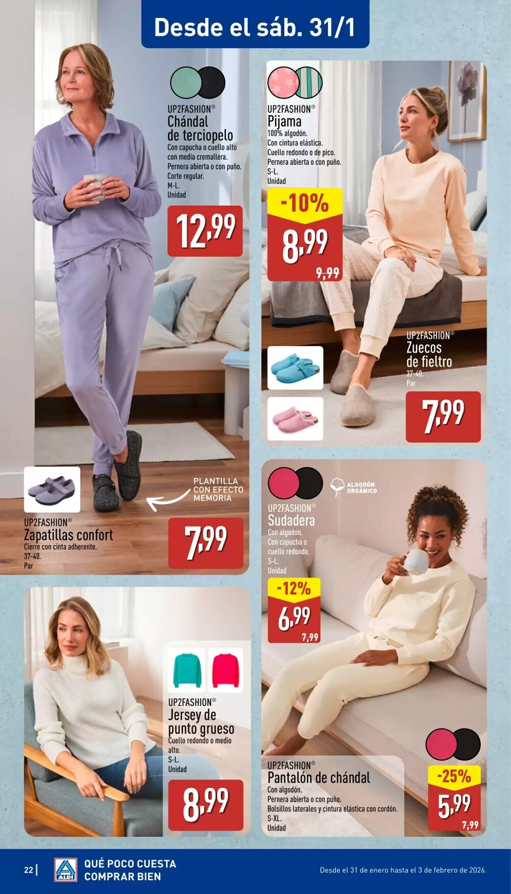 Folleto promocional de ALDI válido desde el 26/01/2026 - Página 22.