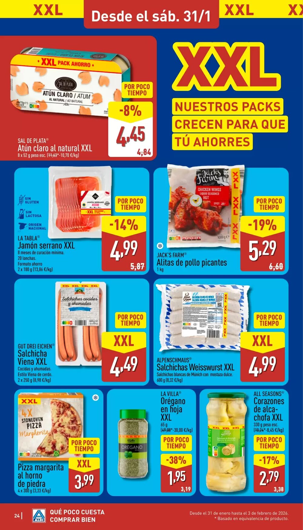 Folleto promocional de ALDI válido desde el 26/01/2026 - Página 24.