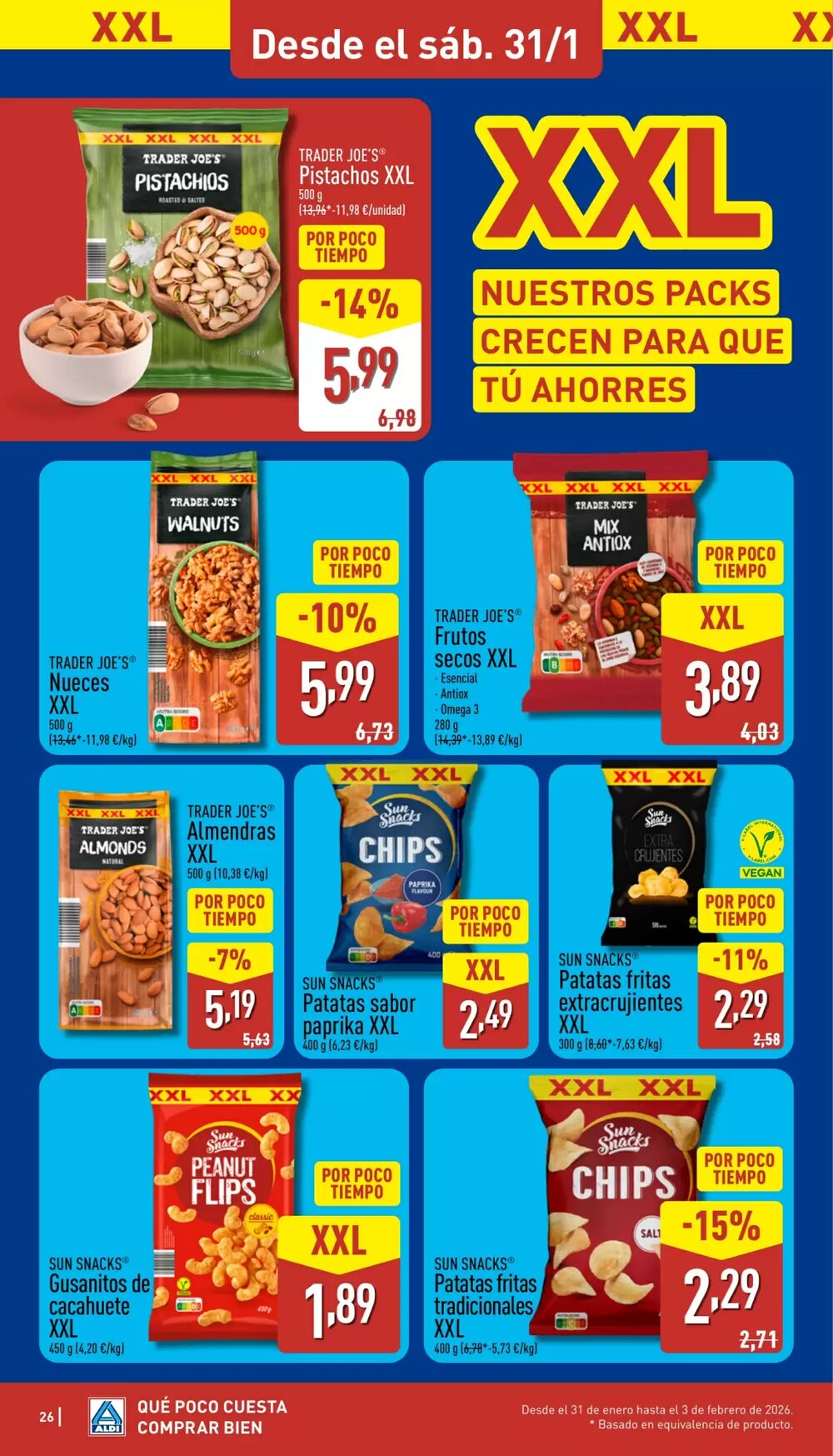 Folleto promocional de ALDI válido desde el 26/01/2026 - Página 26.