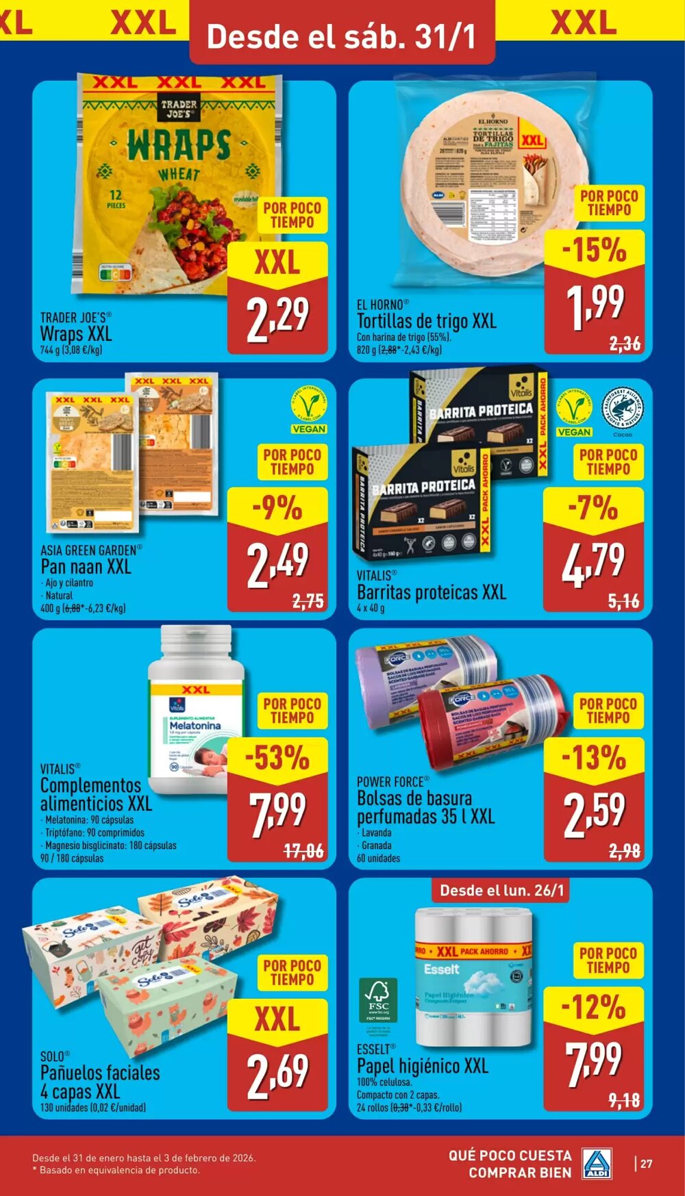 Folleto promocional de ALDI válido desde el 26/01/2026 - Página 27.
