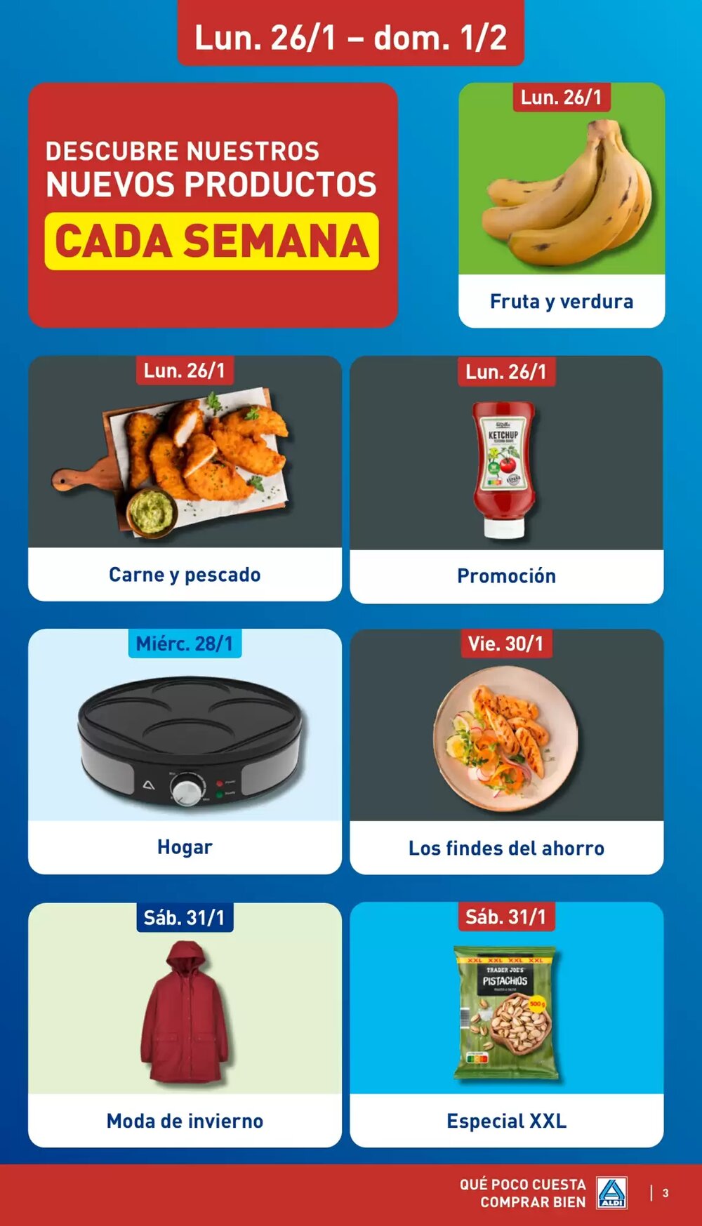 Folleto promocional de ALDI válido desde el 26/01/2026 - Página 3.