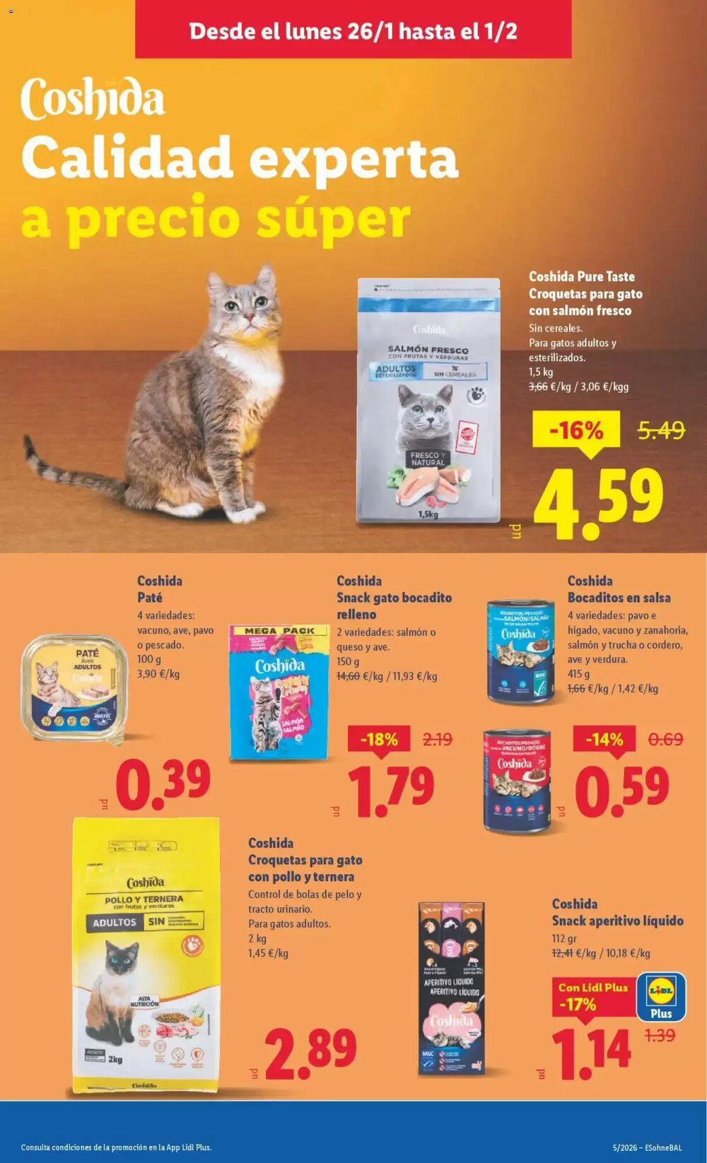 Folleto promocional de Lidl válido desde el 26/01/2026 - Página 13.