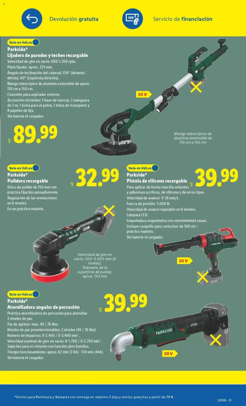 Folleto promocional de Lidl válido desde el 26/01/2026 - Página 15.