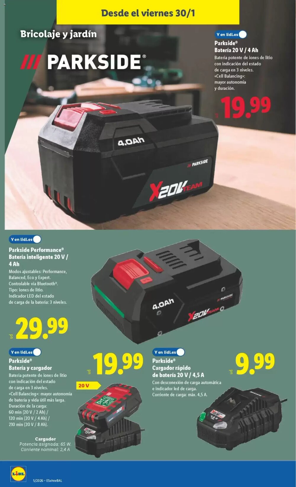 Folleto promocional de Lidl válido desde el 26/01/2026 - Página 16.