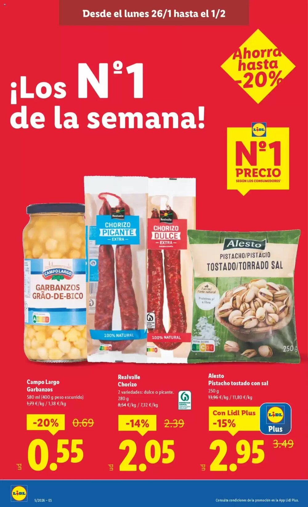 Folleto promocional de Lidl válido desde el 26/01/2026 - Página 16.