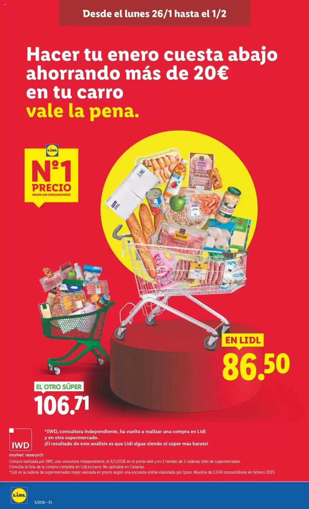 Folleto promocional de Lidl válido desde el 26/01/2026 - Página 2.