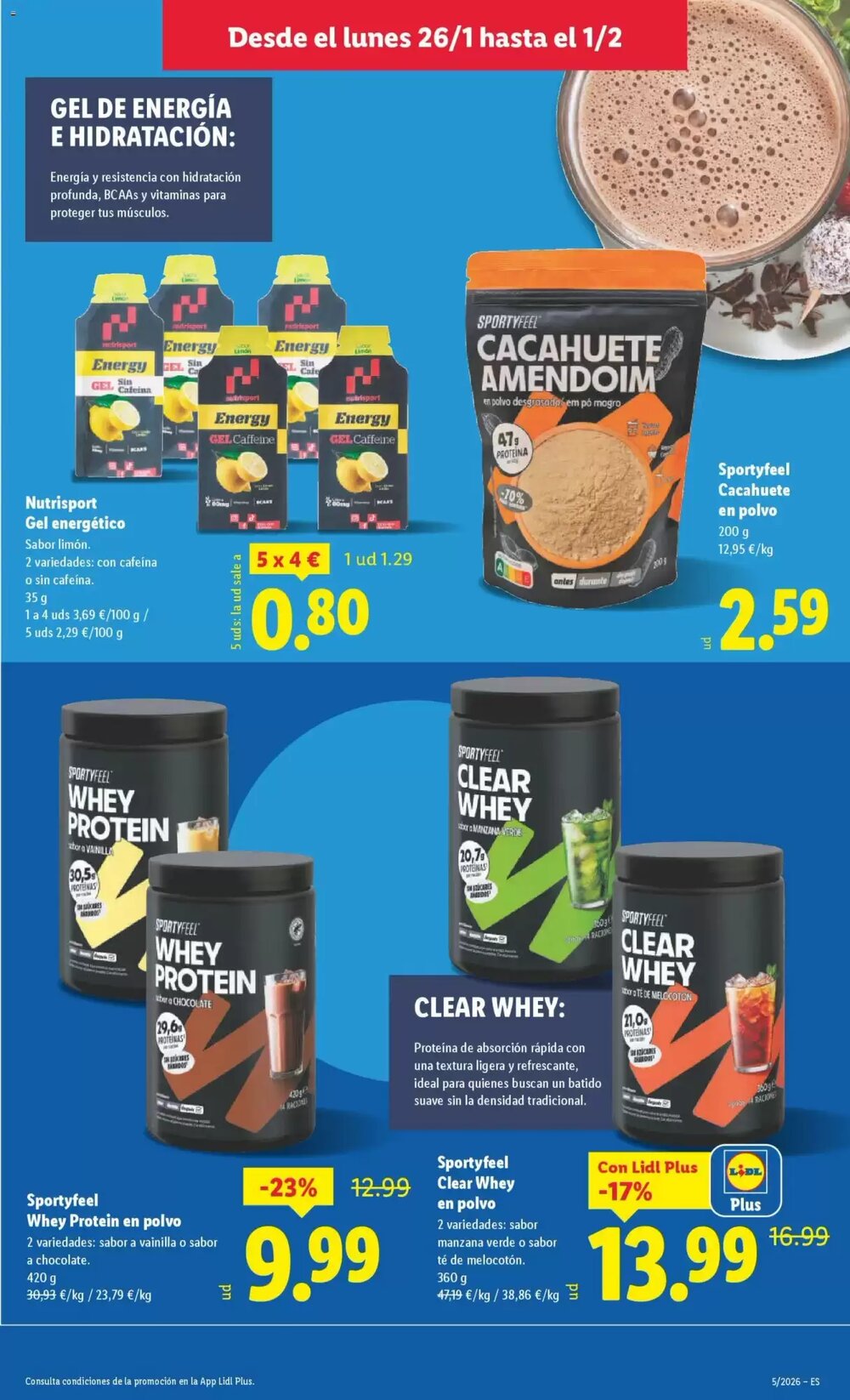 Folleto promocional de Lidl válido desde el 26/01/2026 - Página 21.