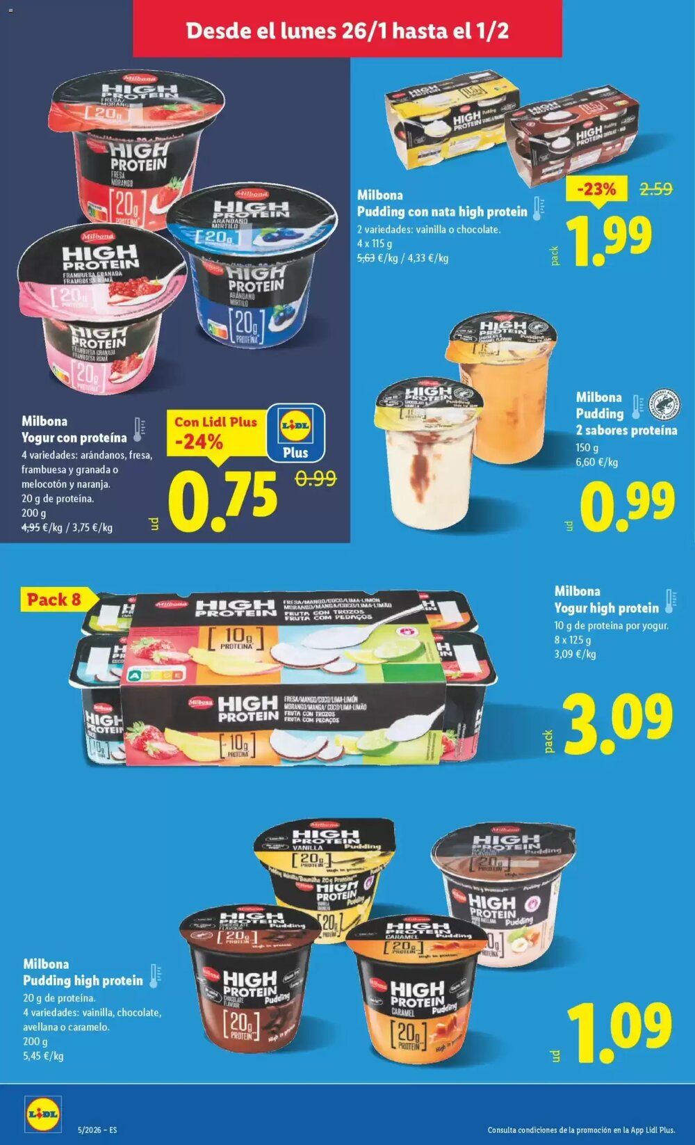 Folleto promocional de Lidl válido desde el 26/01/2026 - Página 24.