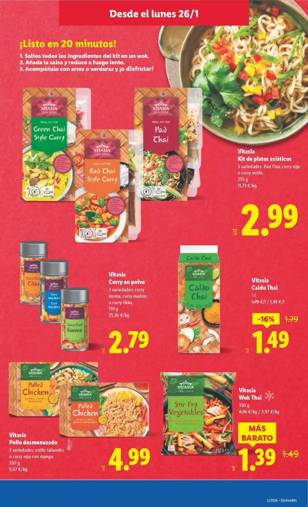 Folleto promocional de Lidl válido desde el 26/01/2026 - Página 27.