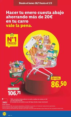 Folleto promocional de Lidl válido desde el 26/01/2026 - Página 2.