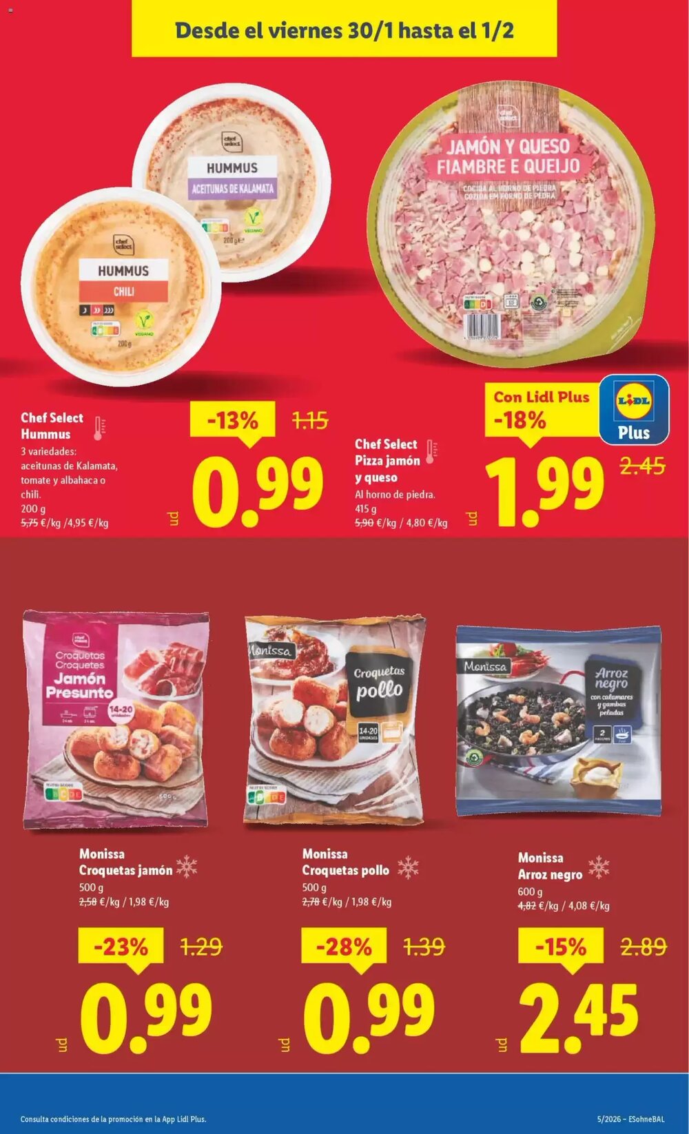 Folleto promocional de Lidl válido desde el 26/01/2026 - Página 31.