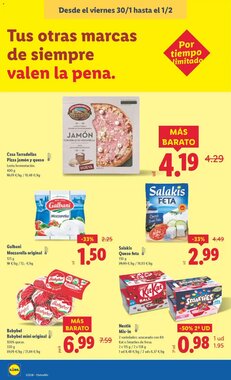 Folleto promocional de Lidl válido desde el 26/01/2026 - Página 36.