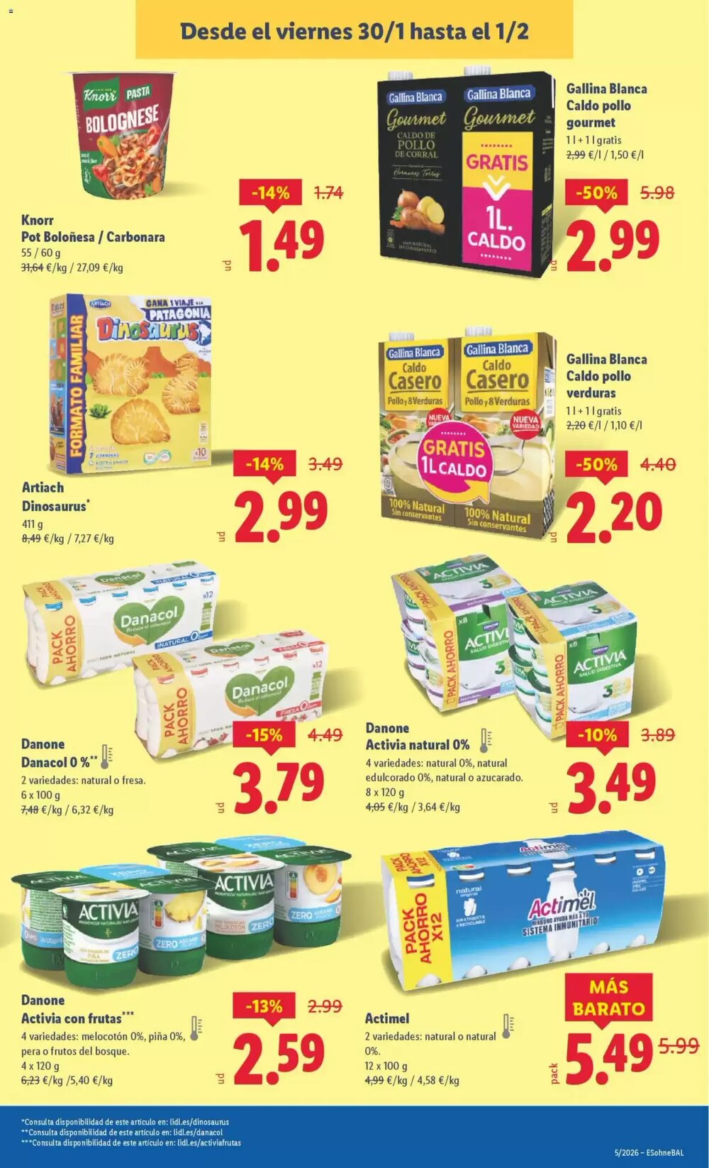 Folleto promocional de Lidl válido desde el 26/01/2026 - Página 37.