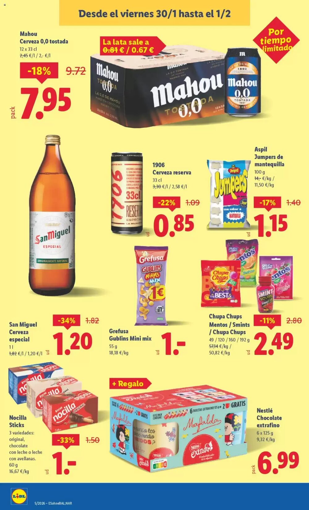 Folleto promocional de Lidl válido desde el 26/01/2026 - Página 38.