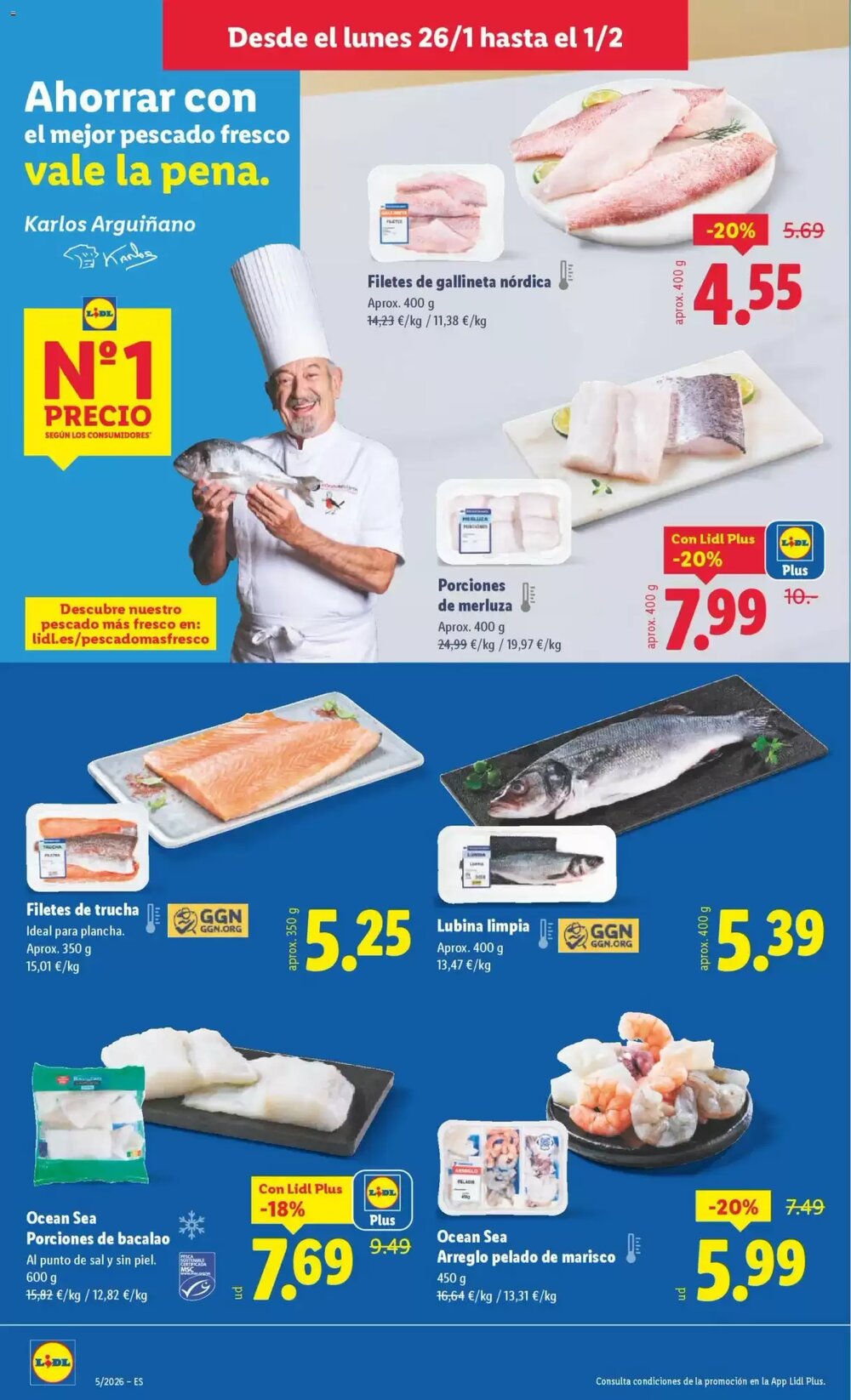 Folleto promocional de Lidl válido desde el 26/01/2026 - Página 8.