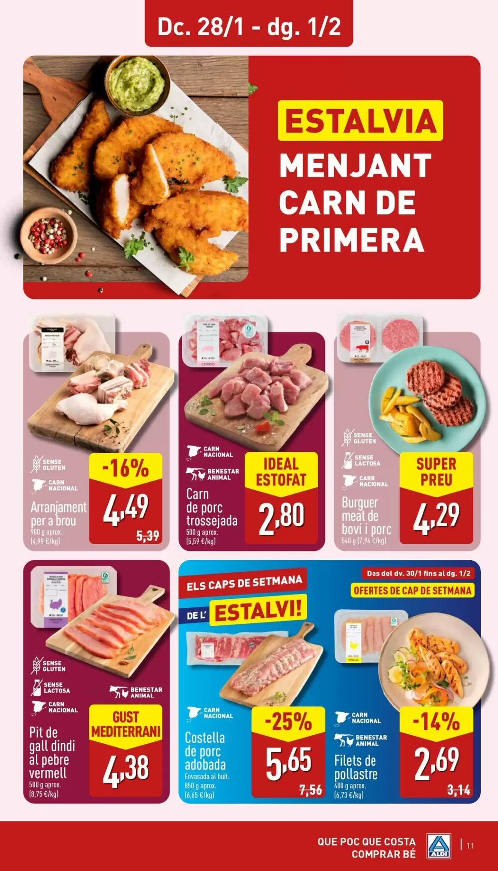 Folleto promocional de ALDI válido desde el 28/01/2026 - Página 11.