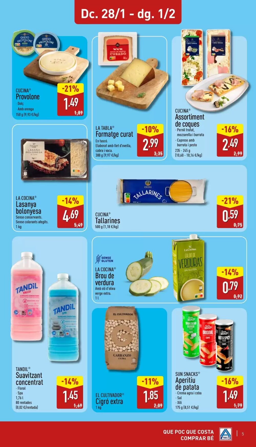 Folleto promocional de ALDI válido desde el 28/01/2026 - Página 5.