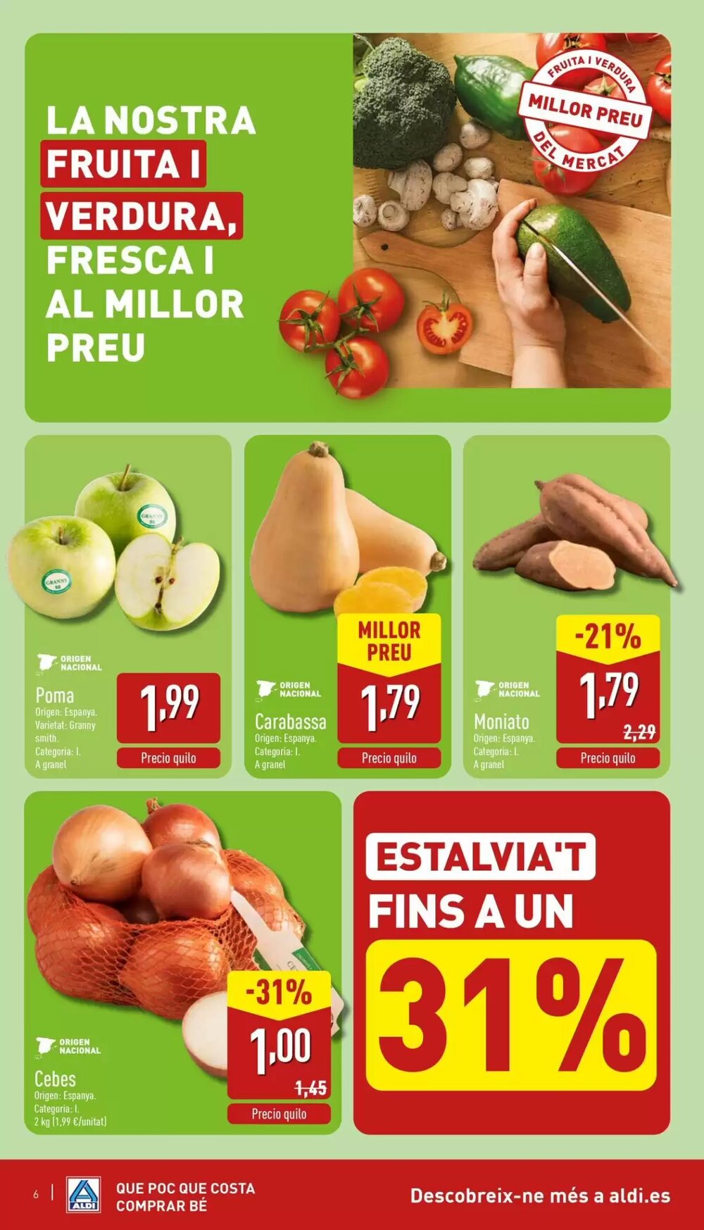 Folleto promocional de ALDI válido desde el 28/01/2026 - Página 6.