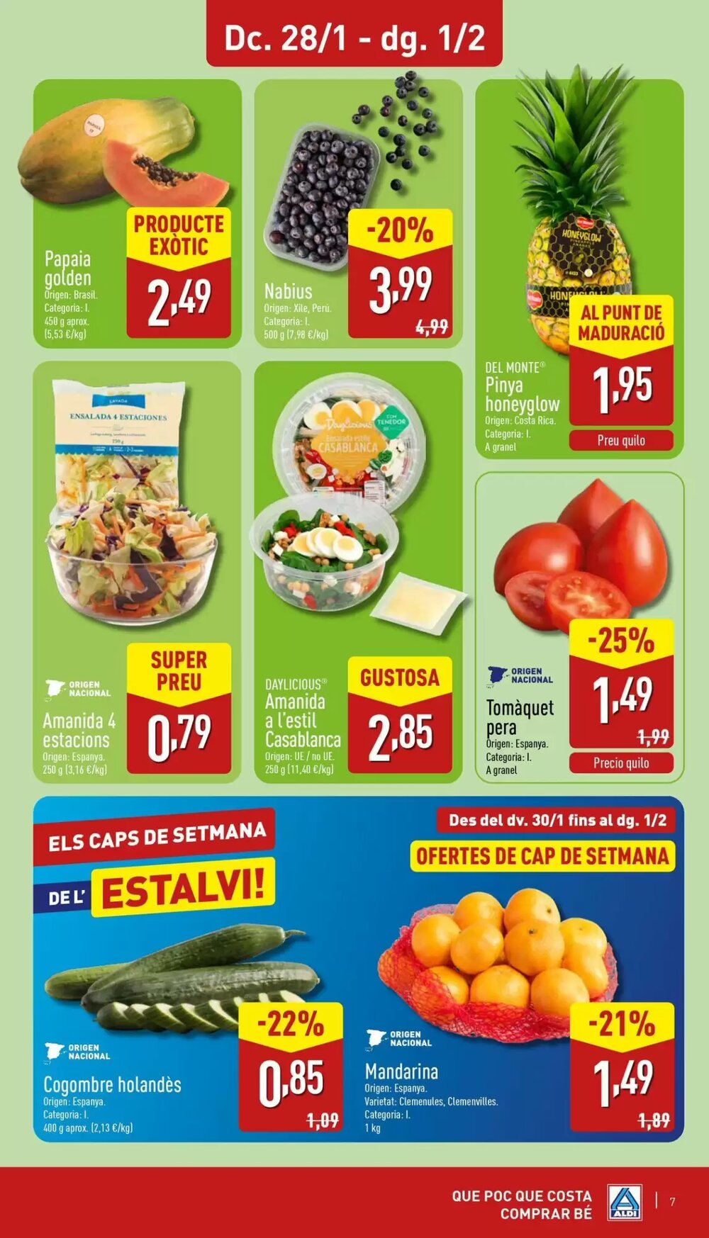 Folleto promocional de ALDI válido desde el 28/01/2026 - Página 7.