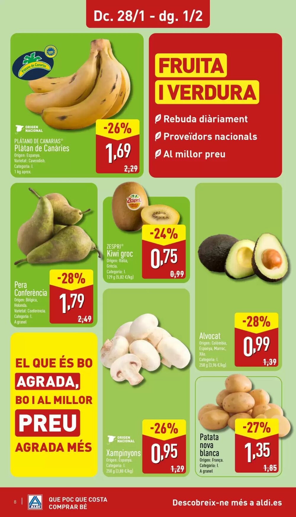 Folleto promocional de ALDI válido desde el 28/01/2026 - Página 8.