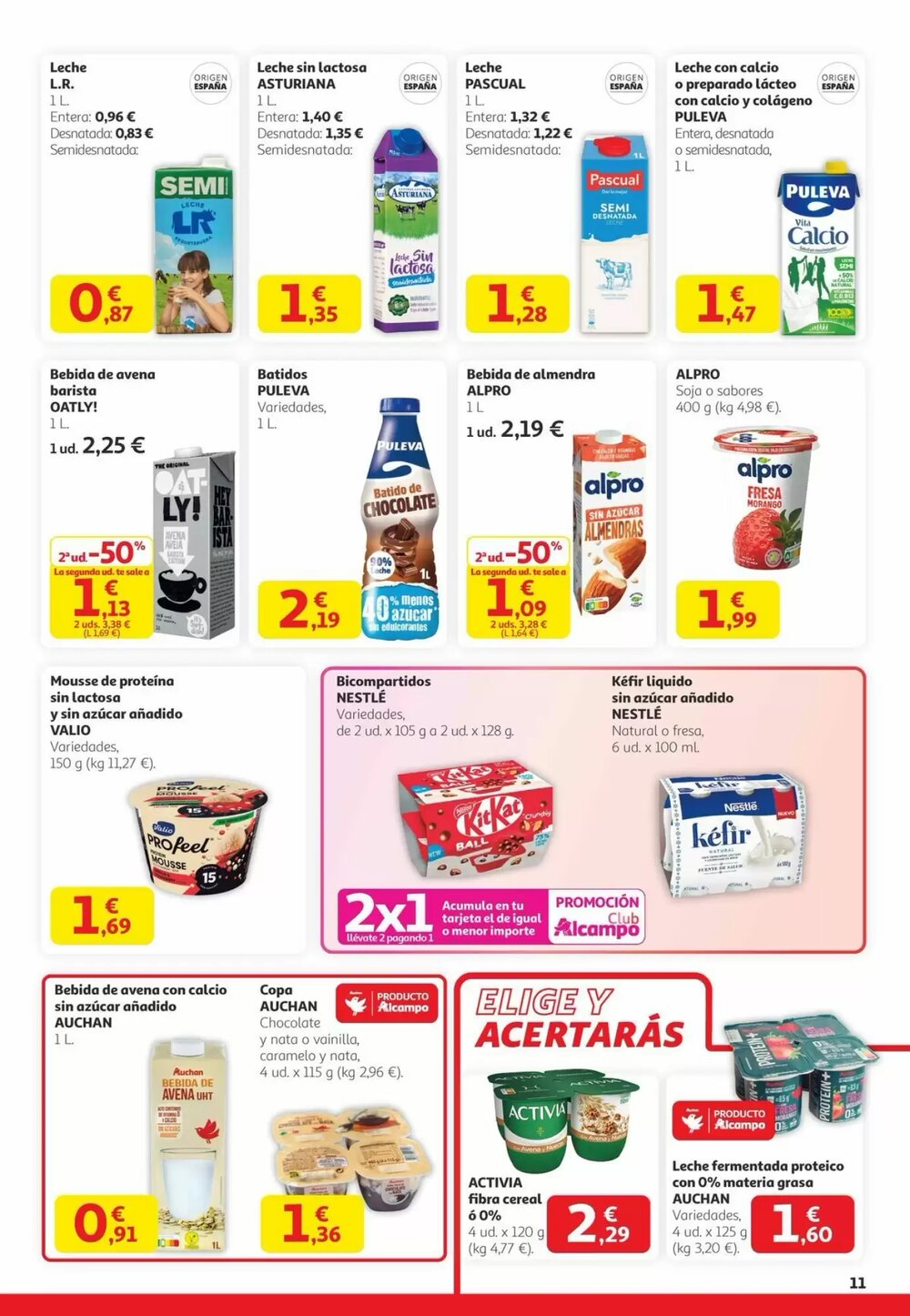 Folleto promocional de Alcampo válido desde el 29/01/2026 - Página 11.