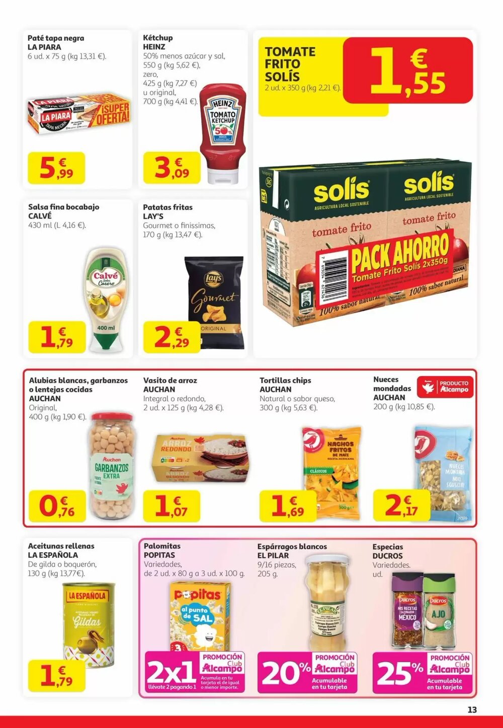 Folleto promocional de Alcampo válido desde el 29/01/2026 - Página 13.