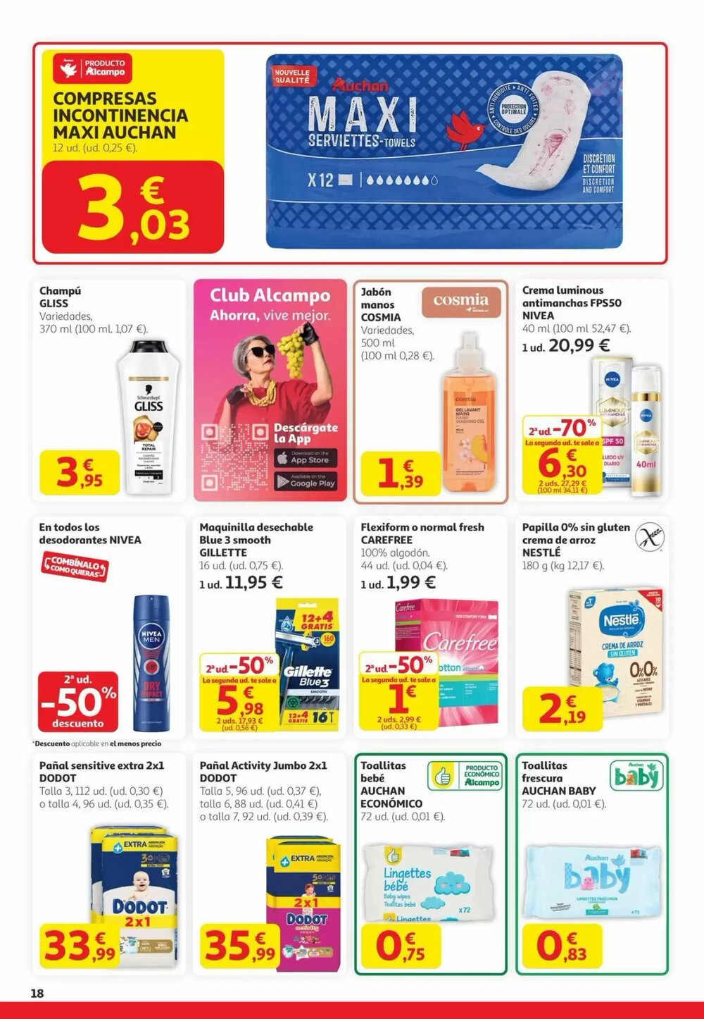 Folleto promocional de Alcampo válido desde el 29/01/2026 - Página 18.