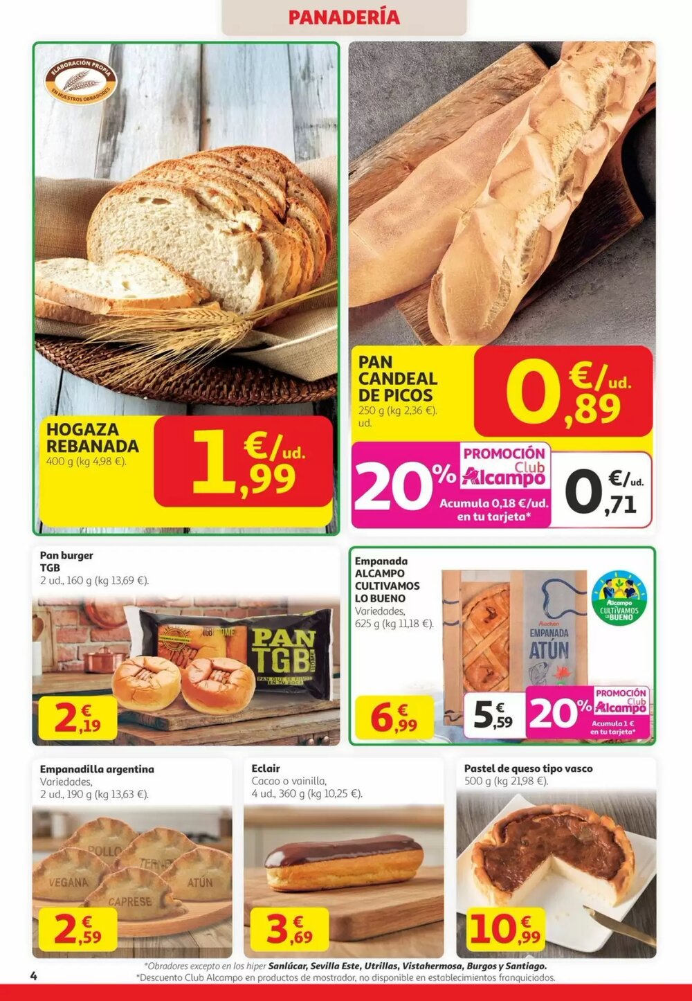 Folleto promocional de Alcampo válido desde el 29/01/2026 - Página 4.