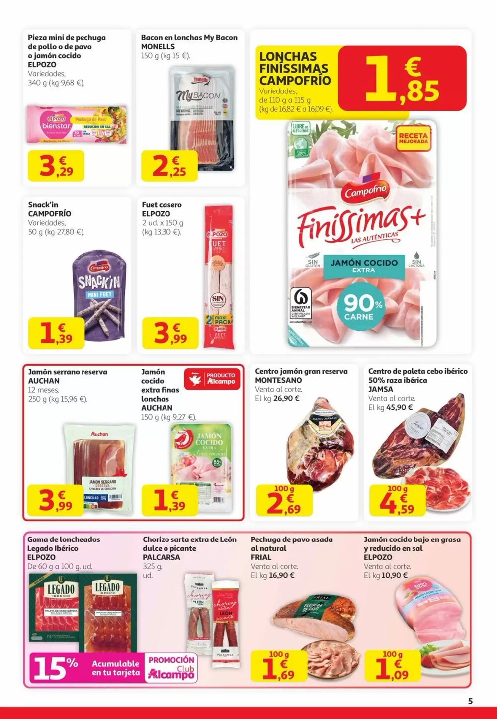 Folleto promocional de Alcampo válido desde el 29/01/2026 - Página 5.