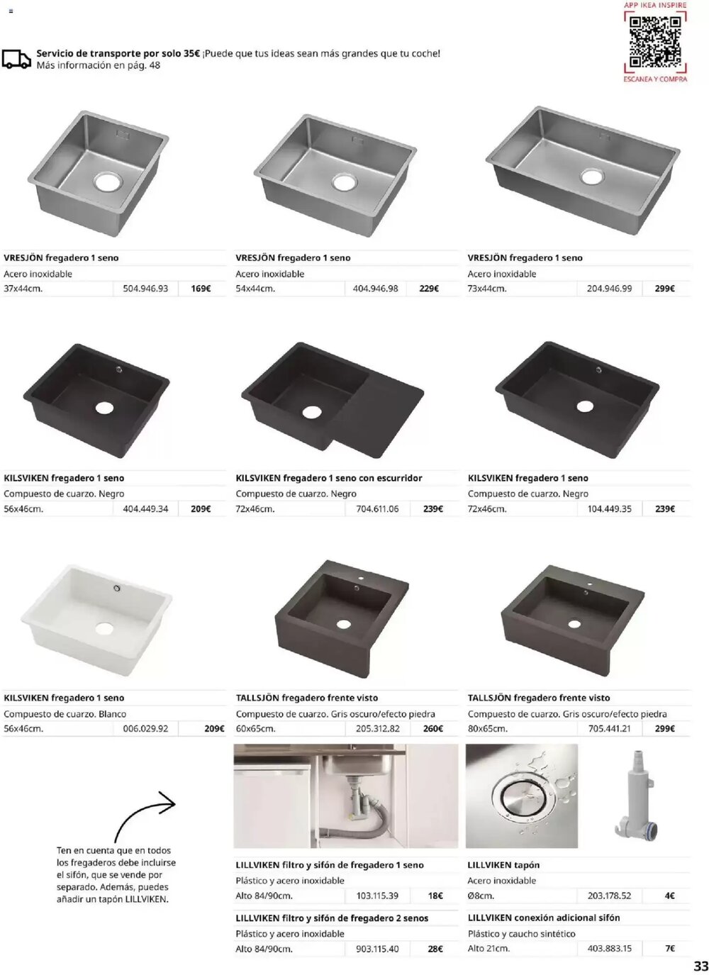 Folleto promocional de IKEA válido desde el 01/02/2026 - Página 33.