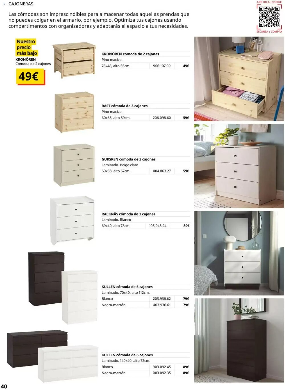 Folleto promocional de IKEA válido desde el 01/02/2026 - Página 40.